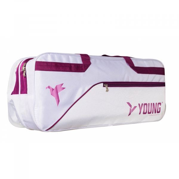 Badmintonový Pro Series Tournament bag přes rameno bílá