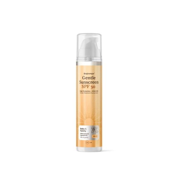 BrainMax Gentle Sunscreen Lotion, 
