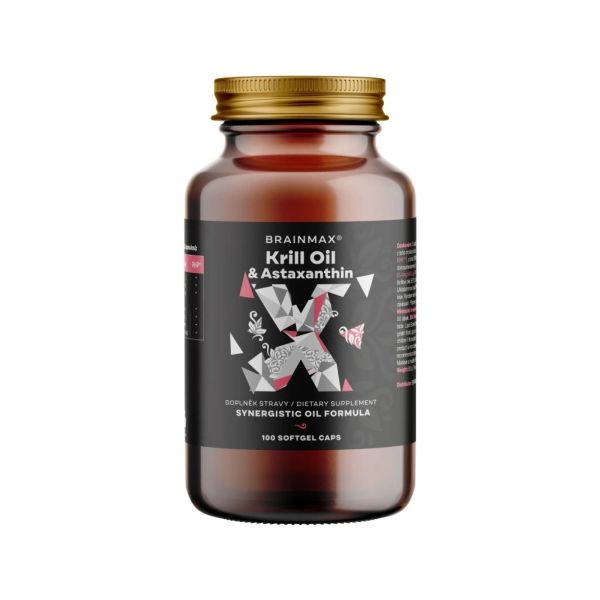 BrainMax Krill Oil s astaxanthinem, 