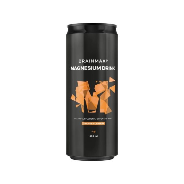 BrainMax Magnesium drink 250 mg, hořčík, 250 ml