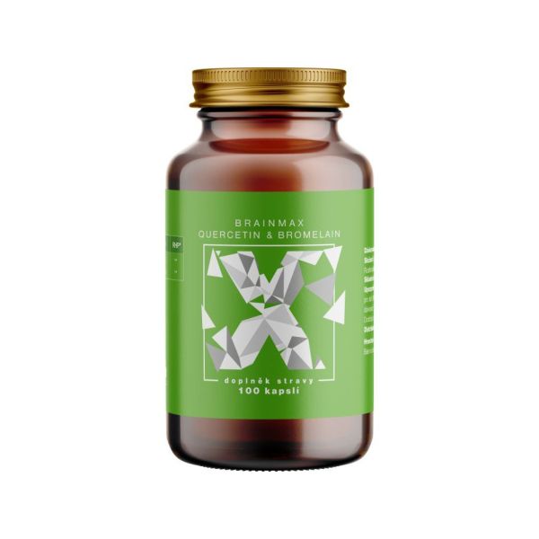BrainMax Quercetin & Bromelain, Kvercetin a Bromelain