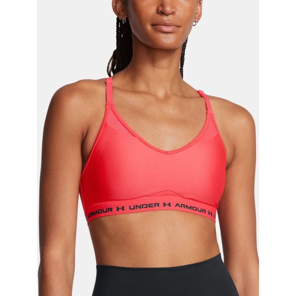 Dámská podprsenka Under Armour UA Crossback Low Bra RED