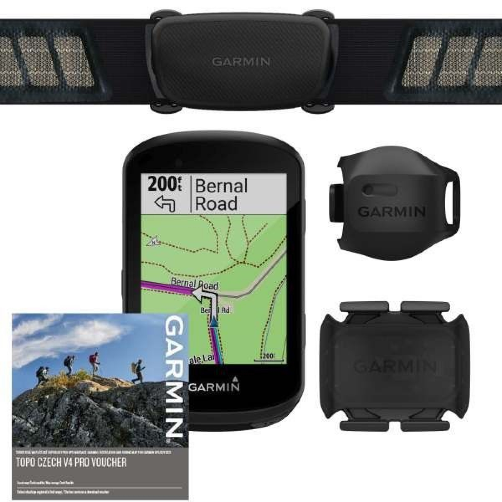 Garmin Edge 530 PRO Sensor Bundle Mapový GPS cyklopočítač