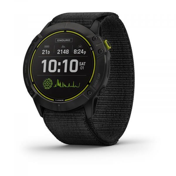 Garmin Enduro, Carbon Gray DLC Titanium/Black