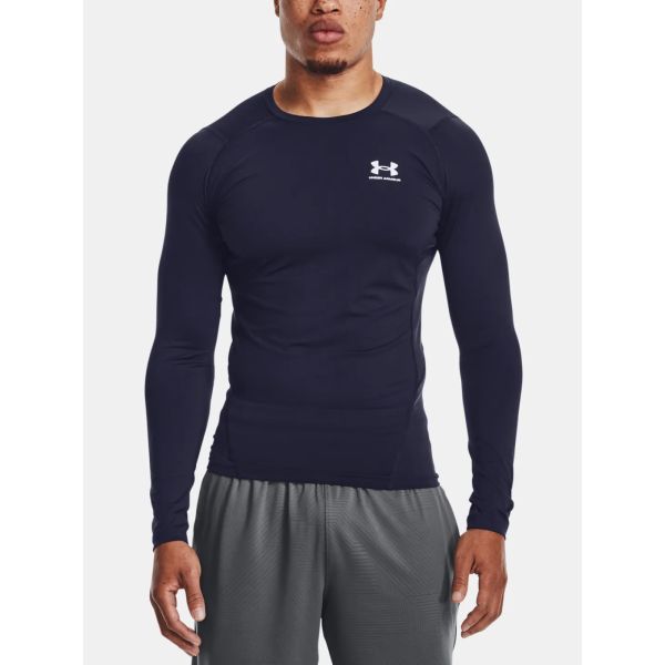 Pánské kompresní tričko Under Armour HG Armour Comp LS navy