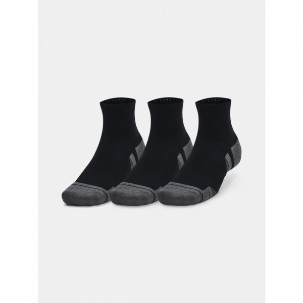Ponožky Under Armour UA Performance Cotton 3p Qtr-BLK