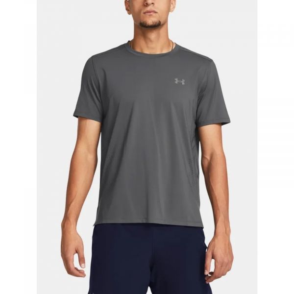 Tričko Under Armour UA LAUNCH ELITE SHORTSLEEVE-GRY