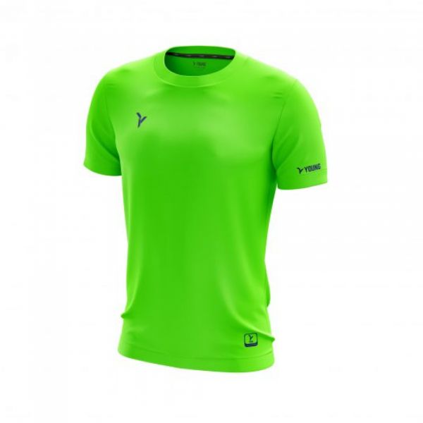 Tričko Young Signature T neon green